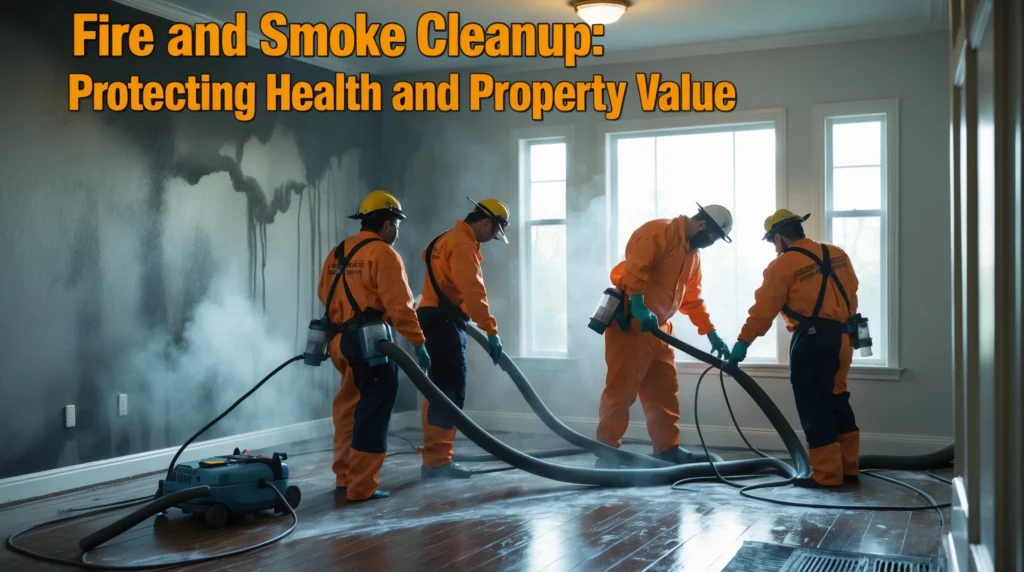 Fire and Smoke Cleanup Protecting Health and Property Value