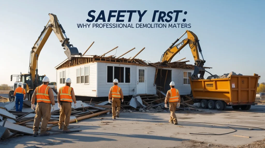 Safety First: Why Professional Demolition Matters