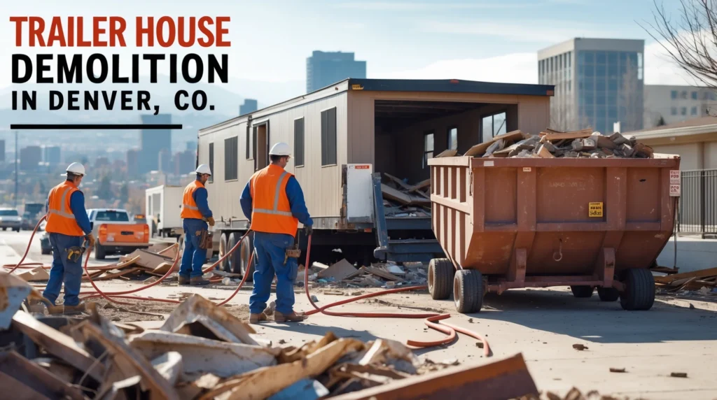 Trailer House Demolition Services in Denver, CO