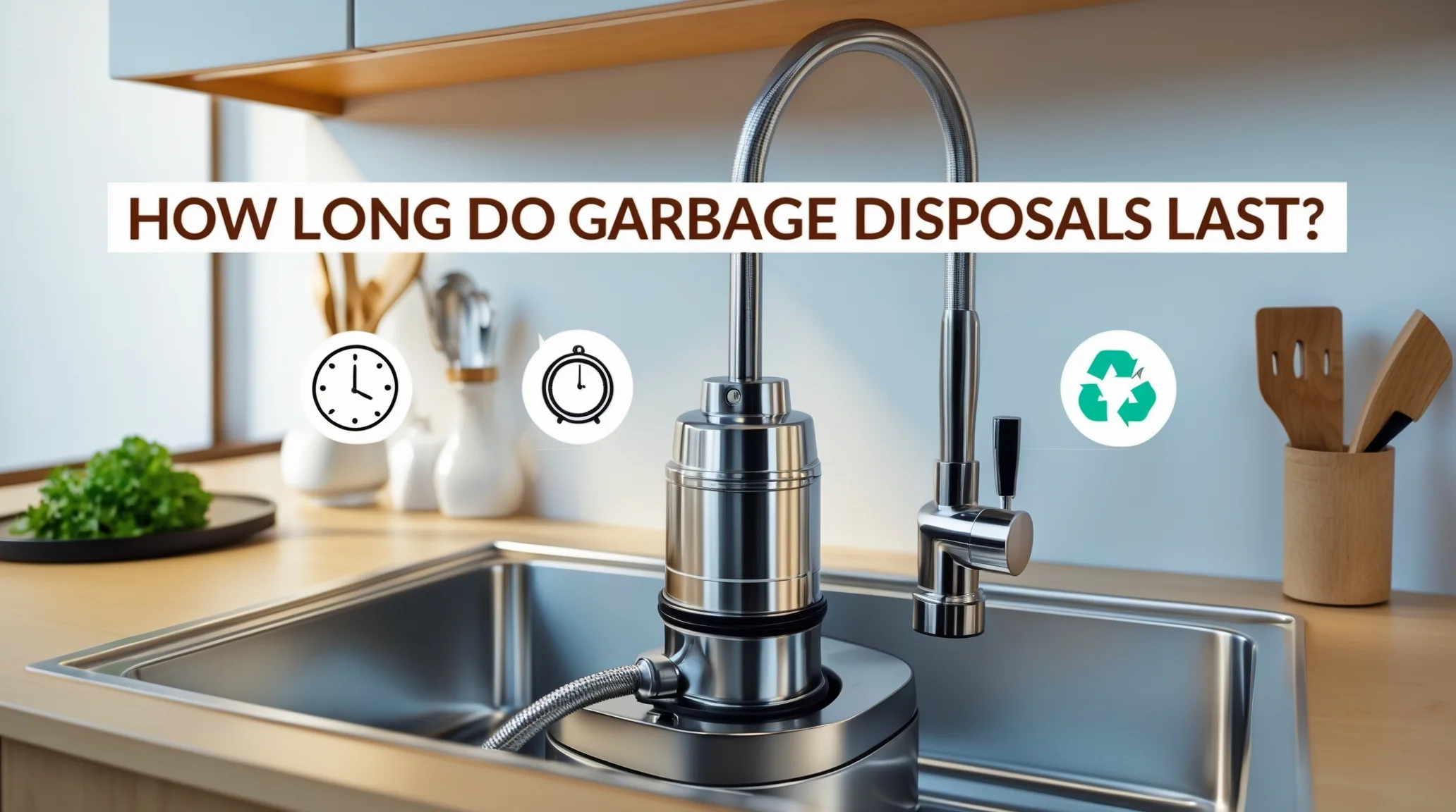how long do garbage disposals last​