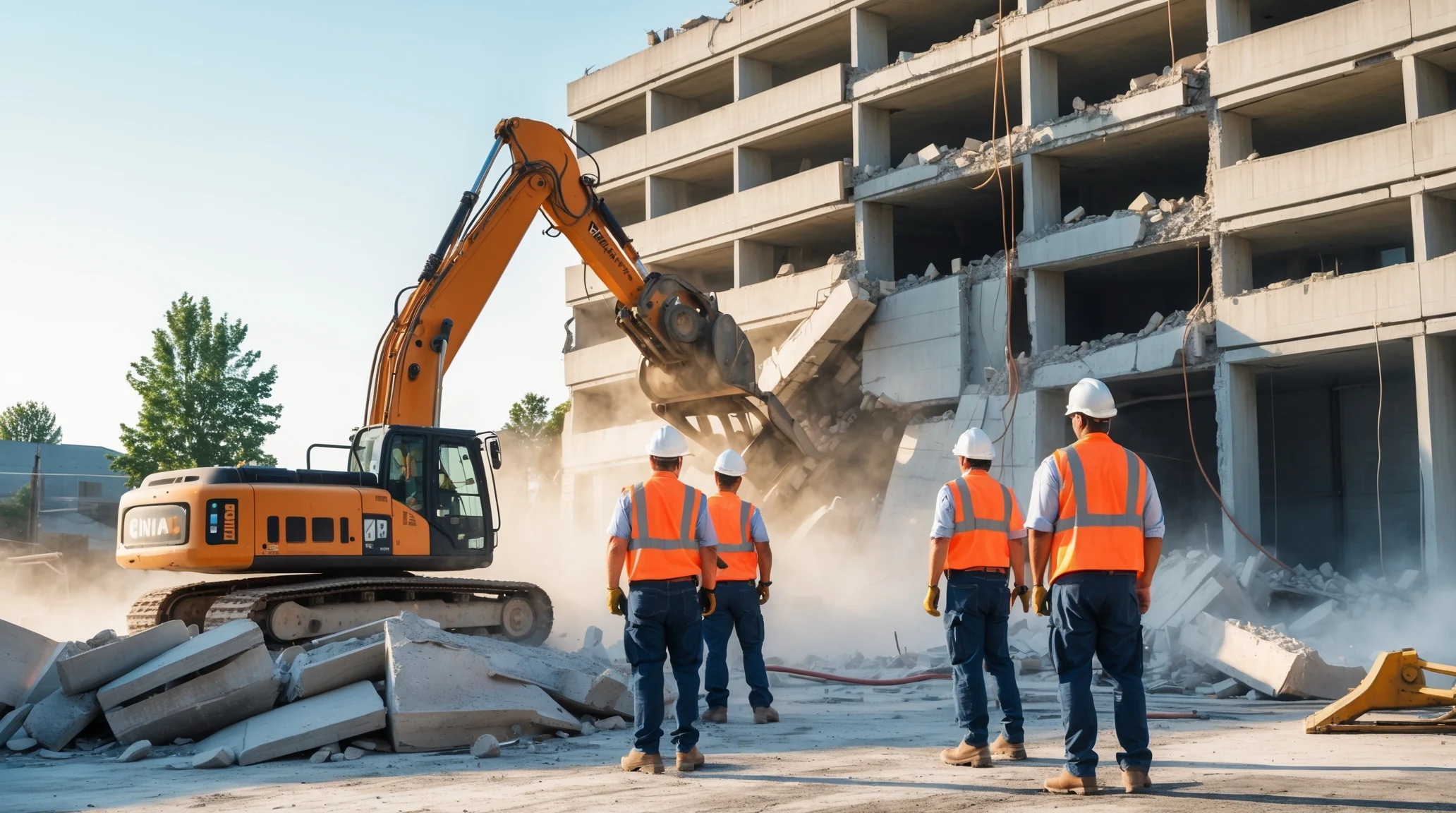 procedure for demolition of buildings